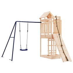 Aire de jeux d'extérieur bois de pin massif 643214643214