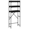 Étagère pour machine à laver Chêne noir 67 x 25 x 163 cm 643219643219