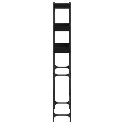 Étagère pour machine à laver Chêne noir 67 x 25 x 163 cm 643219643219