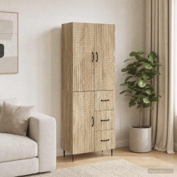 Ensemble de Meubles 2 pcs Chêne Sonoma 66 x 34,5 x 89,5 cm 643220643220