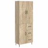 Ensemble de Meubles 2 pcs Chêne Sonoma 66 x 34,5 x 89,5 cm 643220643220
