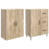 Ensemble de Meubles 2 pcs Chêne Sonoma 66 x 34,5 x 89,5 cm 643220643220