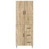 Ensemble de Meubles 2 pcs Chêne Sonoma 66 x 34,5 x 89,5 cm 643220643220