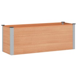 Jardinière surélevée Marron 150 x 50 x 54 cm 643224643224