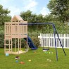 Aire de jeux d'extérieur bois de pin massif 643228643228