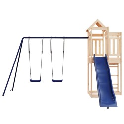 Aire de jeux d'extérieur bois de pin massif 643228643228
