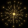 Feu d'artifice de Noël d'extérieur Blanc chaud 20 cm 140 LED 643229643229