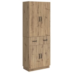 Ensemble de Meubles 2 pc Chêne artisanal Bois d'ingénierie 643232643232