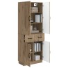 Ensemble de Meubles 2 pc Chêne artisanal Bois d'ingénierie 643232643232