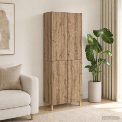 Ensemble de Meubles 2 pc Chêne artisanal Bois d'ingénierie 643233643233