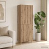 Ensemble de Meubles 2 pc Chêne artisanal Bois d'ingénierie 643233643233