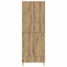 Ensemble de Meubles 2 pc Chêne artisanal Bois d'ingénierie 643234643234