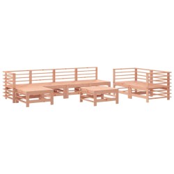 Salon de jardin 8 pcs bois massif douglas 643237643237
