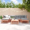 Salon de jardin 7 pcs bois massif douglas 643245643245