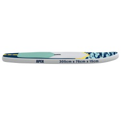 Planche de Paddle Gonflable APEX 305 x 76 x 15 cm Bleu pour 643248643248
