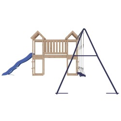 Aire de jeux d'extérieur bois de pin massif 643249643249