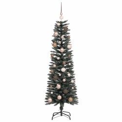 Sapin de Noël artificiel Vert 150 cm PVC, plastique et acier 643254643254