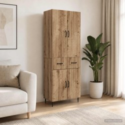 Ensemble de Meubles 2 pc Chêne artisanal Bois d'ingénierie 643261643261