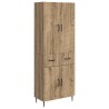 Ensemble de Meubles 2 pc Chêne artisanal Bois d'ingénierie 643261643261