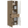 Ensemble de Meubles 2 pc Chêne artisanal Bois d'ingénierie 643261643261