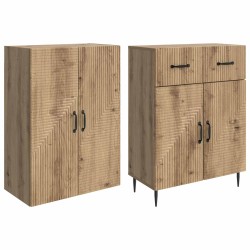 Ensemble de Meubles 2 pc Chêne artisanal Bois d'ingénierie 643261643261
