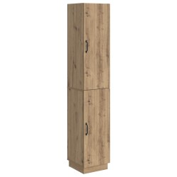 Ensemble de Meubles 2 pc Chêne artisanal Bois d'ingénierie 643262643262