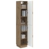 Ensemble de Meubles 2 pc Chêne artisanal Bois d'ingénierie 643262643262