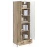 Ensemble de Meubles 2 pcs 66 x 34,5 x 95 cm Bois d'ingénierie 643263643263