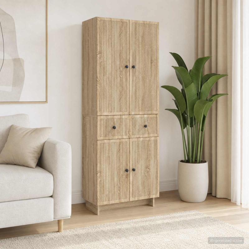 Ensemble de Meubles 2 pcs 66 x 34,5 x 90 cm Bois d'ingénierie 643264643264