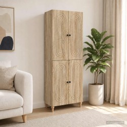 Ensemble de Meubles 2 pcs 66 x 34,5 x 90 cm Bois d'ingénierie 643265643265