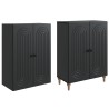 Ensemble de Meubles 2 pcs 66 x 34,5 x 90 cm Bois d'ingénierie 643268643268