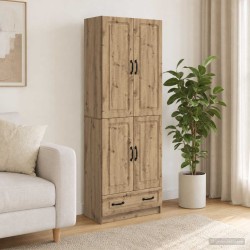 Ensemble de Meubles 2 pc Chêne artisanal Bois d'ingénierie 643271643271