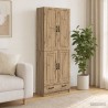 Ensemble de Meubles 2 pc Chêne artisanal Bois d'ingénierie 643271643271
