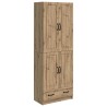 Ensemble de Meubles 2 pc Chêne artisanal Bois d'ingénierie 643271643271