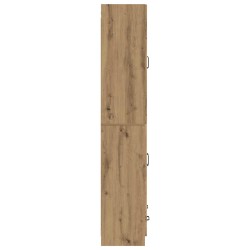 Ensemble de Meubles 2 pc Chêne artisanal Bois d'ingénierie 643271643271