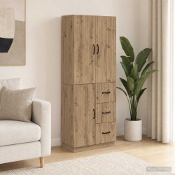 Ensemble de Meubles 2 pc Chêne artisanal Bois d'ingénierie 643275643275