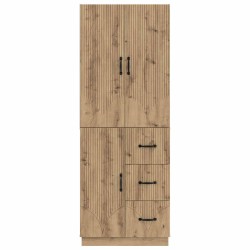 Ensemble de Meubles 2 pc Chêne artisanal Bois d'ingénierie 643275643275