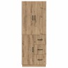 Ensemble de Meubles 2 pc Chêne artisanal Bois d'ingénierie 643275643275