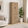 Ensemble de Meubles 2 pc Chêne artisanal Bois d'ingénierie 643277643277