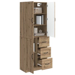 Ensemble de Meubles 2 pc Chêne artisanal Bois d'ingénierie 643277643277