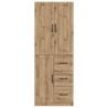 Ensemble de Meubles 2 pc Chêne artisanal Bois d'ingénierie 643277643277