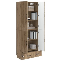 Ensemble de Meubles 2 pc Chêne artisanal Bois d'ingénierie 643278643278