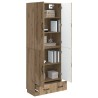 Ensemble de Meubles 2 pc Chêne artisanal Bois d'ingénierie 643278643278