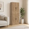 Ensemble de Meubles 2 pc Chêne artisanal Bois d'ingénierie 643279643279