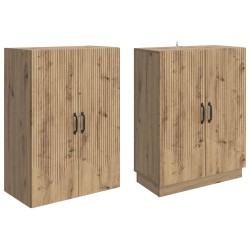Ensemble de Meubles 2 pc Chêne artisanal Bois d'ingénierie 643279643279