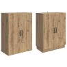 Ensemble de Meubles 2 pc Chêne artisanal Bois d'ingénierie 643279643279