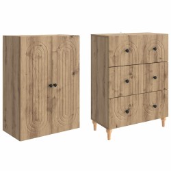 Ensemble de Meubles 2 pc Bois d'ingénierie 643281643281