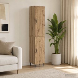 Ensemble de Meubles 2 pc Chêne artisanal Bois d'ingénierie 643282643282