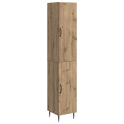 Ensemble de Meubles 2 pc Chêne artisanal Bois d'ingénierie 643282643282