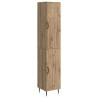 Ensemble de Meubles 2 pc Chêne artisanal Bois d'ingénierie 643282643282